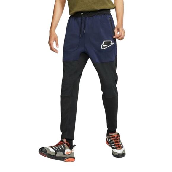 Nike Sportswear Innovation Clash Colorblock Knit Track Pants Men's Size Medium - Picture 1 of 10